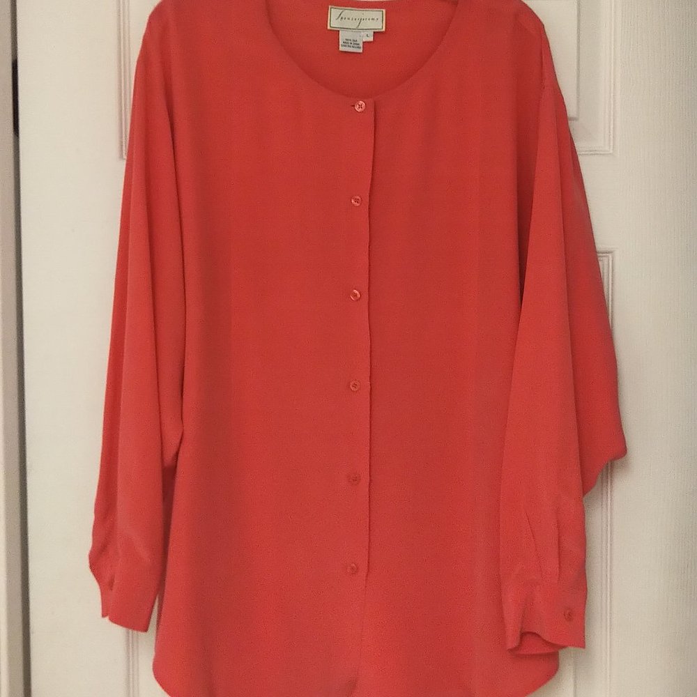 Women's 100% Silk Blouse